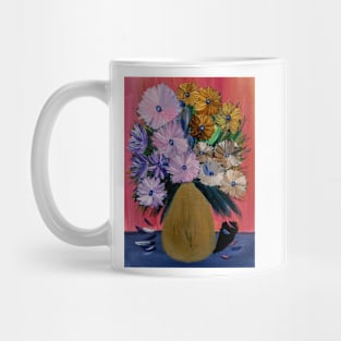 beautiful abstract flowers Mug